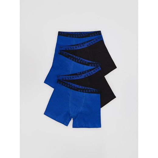 Reserved - Bokserki 5 pack - niebieski ze sklepu Reserved w kategorii Majtki dziecięce - zdjęcie 188535715