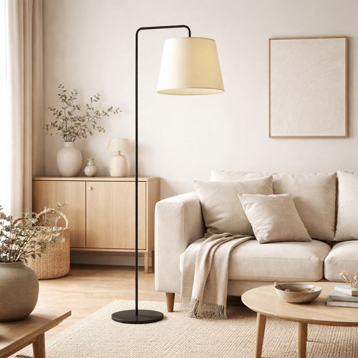 Designerska lampa podłogowa LED do czytania w salonie RIJAD ze sklepu Lysne w kategorii Lampy podłogowe - zdjęcie 188547499