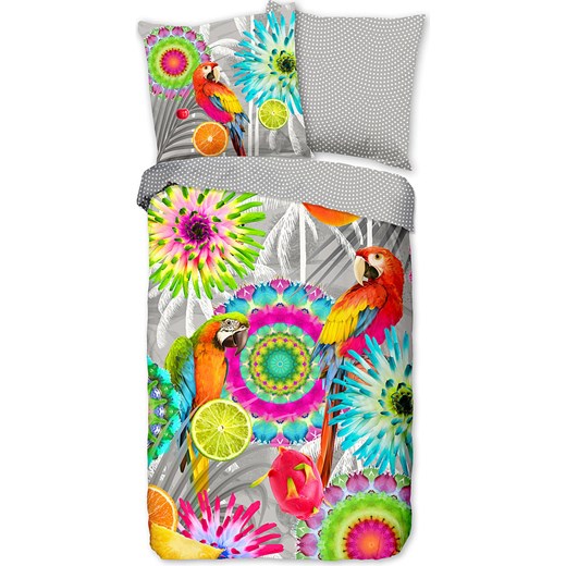 Hip Komplet pościeli satynowej "Kjenta" ze wzorem ze sklepu Limango Polska w kategorii Pościele - zdjęcie 188632208