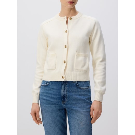 Reserved - Bawełniany kardigan - złamana biel Reserved XL Reserved