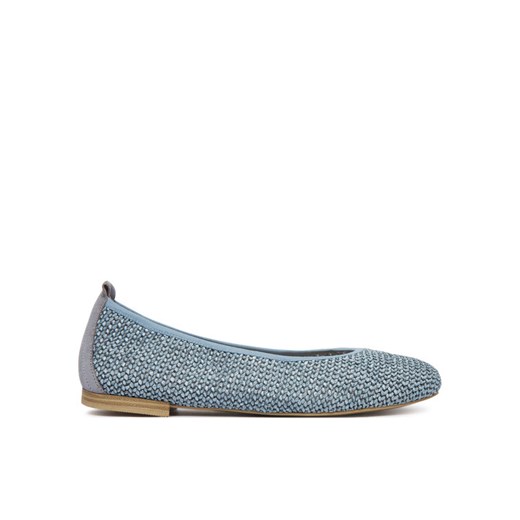 Baleriny Caprice 9-22112-46 Niebieski ze sklepu eobuwie.pl w kategorii Balerinki - zdjęcie 188635048