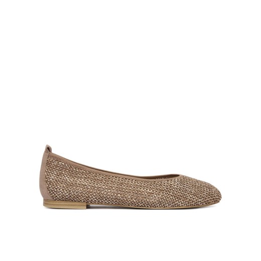 Baleriny Caprice 9-22112-46 Brązowy ze sklepu eobuwie.pl w kategorii Balerinki - zdjęcie 188640755