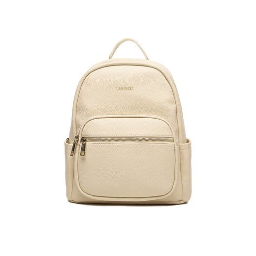 Plecak Lasocki CEO-LSK-L-015-09 Écru ze sklepu eobuwie.pl w kategorii Plecaki - zdjęcie 188640818