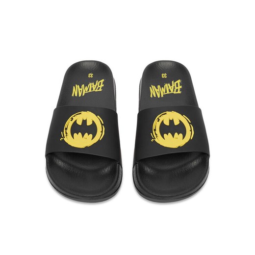 Klapki Batman CP90-SS25-234WBBAT Czarny ze sklepu eobuwie.pl w kategorii Klapki dziecięce - zdjęcie 188640835