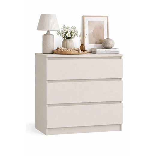 Komoda minimalistyczna z szufladami kaszmir W1-G57 ze sklepu Edinos.pl w kategorii Komody - zdjęcie 188643499