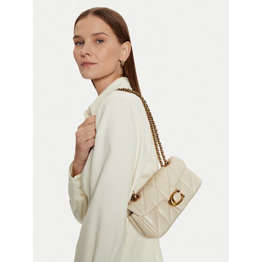 Torebka Coach Tabby Sb CP149 Écru ze sklepu eobuwie.pl w kategorii Kopertówki - zdjęcie 188643625