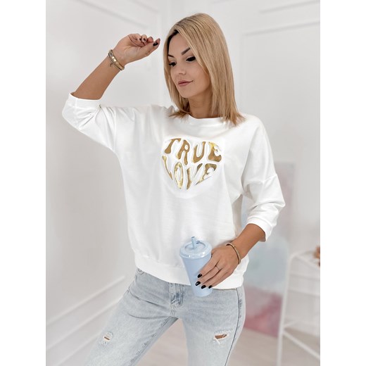 bluzka varys ecru one size ze sklepu UBRA w kategorii Bluzki damskie - zdjęcie 188645478