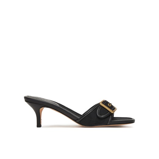 Klapki Coach CCM10 Czarny ze sklepu eobuwie.pl w kategorii Klapki damskie - zdjęcie 188656605