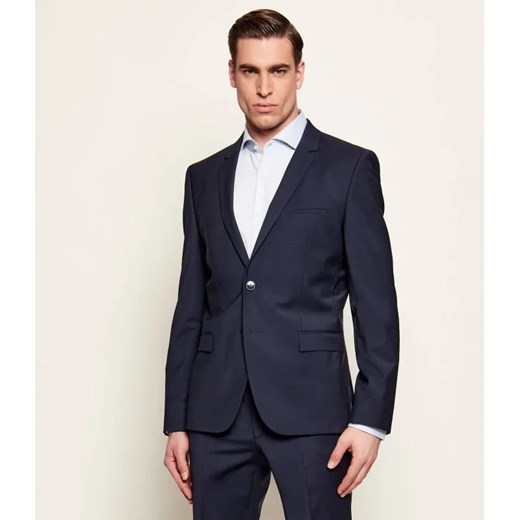 HUGO Wełniana marynarka ArtiM204X | Slim Fit ze sklepu Gomez Fashion Store w kategorii Marynarki męskie - zdjęcie 188667897