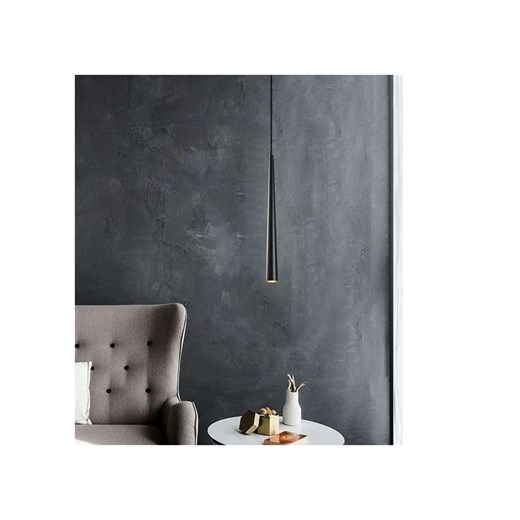 Opviq Lampa wisząca LED "Ugur" w kolorze czarnym - Ø 5 cm ze sklepu Limango Polska w kategorii Oświetlenie - zdjęcie 188669405