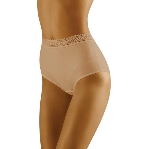Wol-Bar Eco-Go Majtki wysokie figi, beżowy ze sklepu kontri.pl w kategorii Majtki damskie - zdjęcie 188671807