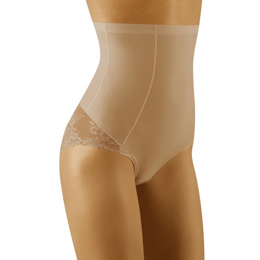 Wol-Bar Valoria Majtki wysokie figi, beżowy ze sklepu kontri.pl w kategorii Majtki damskie - zdjęcie 188673319