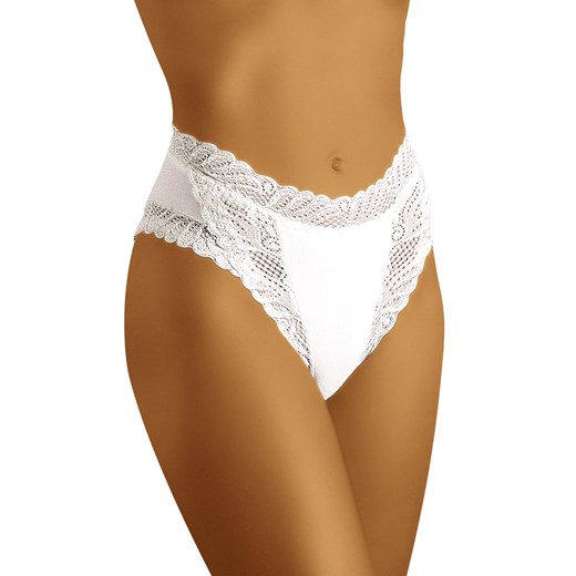 Wol-Bar Abra Majtki figi, biały ze sklepu kontri.pl w kategorii Majtki damskie - zdjęcie 188674838
