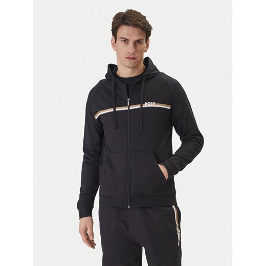 BOSS Bluza Authentic 50554785 Czarny Regular Fit ze sklepu MODIVO w kategorii Bluzy męskie - zdjęcie 188681107