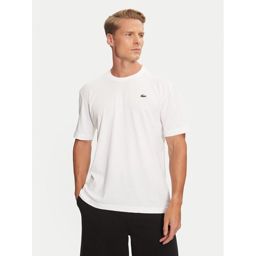 Lacoste T-Shirt TH7618 Biały Regular Fit Lacoste 3 MODIVO