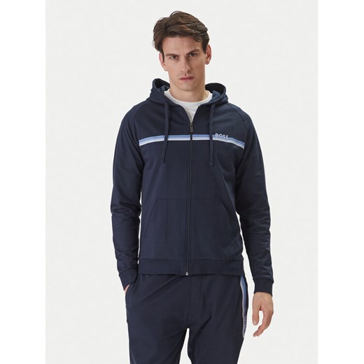 BOSS Bluza Authentic 50554785 Granatowy Regular Fit ze sklepu MODIVO w kategorii Bluzy męskie - zdjęcie 188681175