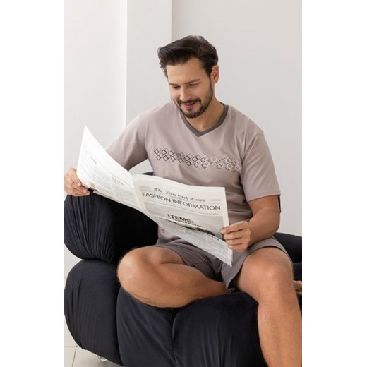 Regina 503 MAXI piżama męska ze sklepu intimiti.pl w kategorii Piżamy męskie - zdjęcie 188685149