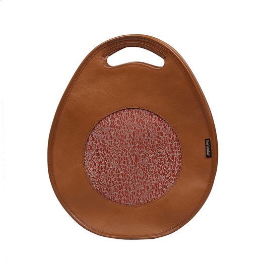 -brązowa torebka damska skórzana z funkcją plecaka Poly ze sklepu Słoń Torbalski w kategorii Torby Shopper bag - zdjęcie 188692666