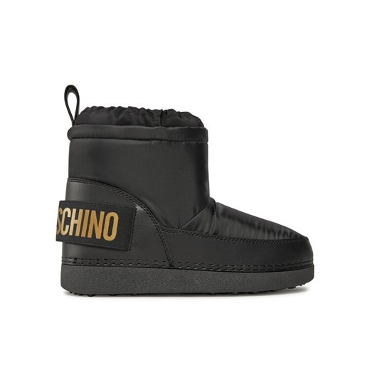 LOVE MOSCHINO Śniegowce JA24972G0HEB000A Czarny ze sklepu MODIVO w kategorii Śniegowce damskie - zdjęcie 188708879