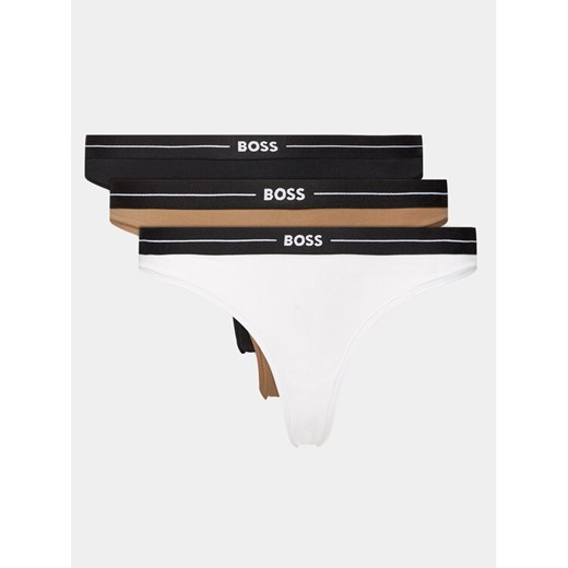 BOSS Komplet stringów 50510030 Kolorowy ze sklepu MODIVO w kategorii Majtki damskie - zdjęcie 188717485