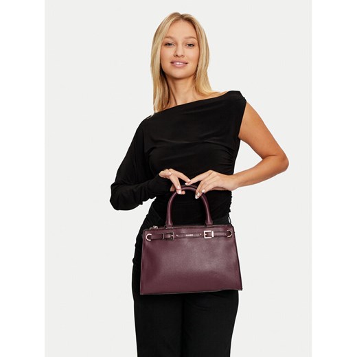 Torebka Aldo Elizabelle 13863659 Bordowy ze sklepu eobuwie.pl w kategorii Kuferki - zdjęcie 188723215