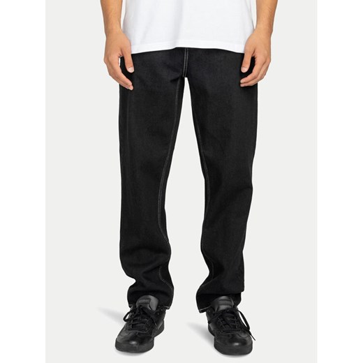 Element Jeansy Regular 5 Denim ELYDP00131 Czarny Tapered Fit ze sklepu MODIVO w kategorii Jeansy męskie - zdjęcie 188728516