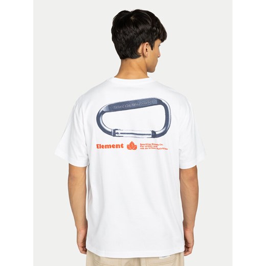 Element T-Shirt Sporting ELYZT00569 Biały Relaxed Fit ze sklepu MODIVO w kategorii T-shirty męskie - zdjęcie 188744828