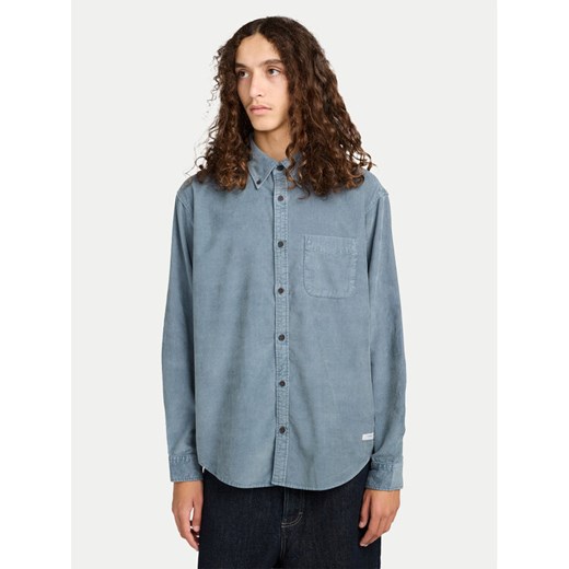Element Koszula Button Down Regular Corduroy ELYWT00187 Niebieski Regular Fit ze sklepu MODIVO w kategorii Koszule męskie - zdjęcie 188744979