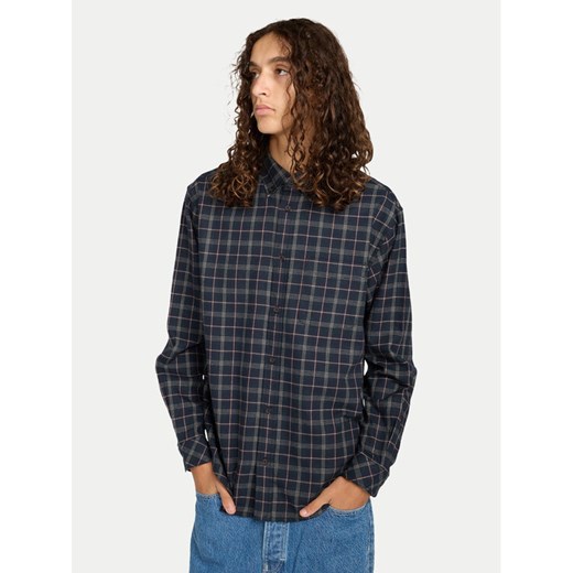 Element Koszula Button Down Regular Flannel ELYWT00183 Granatowy Regular Fit ze sklepu MODIVO w kategorii Koszule męskie - zdjęcie 188745047