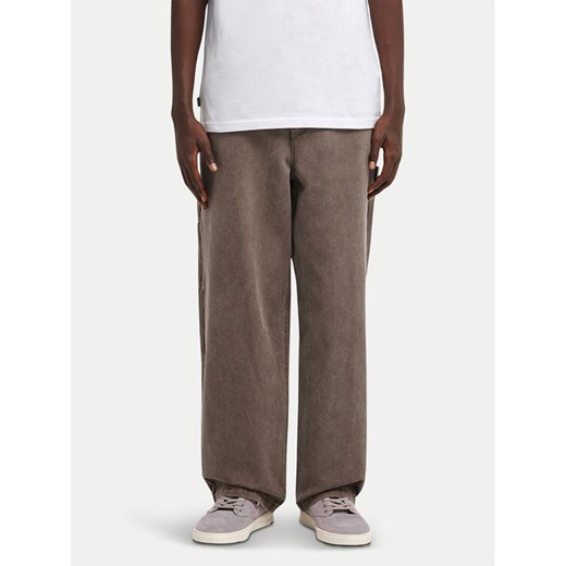 Element Spodnie materiałowe Big Carpenter Canvas ELYNP00201 Brązowy Relaxed Fit ze sklepu MODIVO w kategorii Spodnie męskie - zdjęcie 188751096