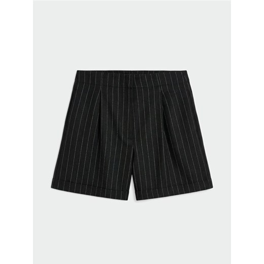 Sinsay - Szorty w paski - czarny ze sklepu Sinsay w kategorii Szorty - zdjęcie 188752016