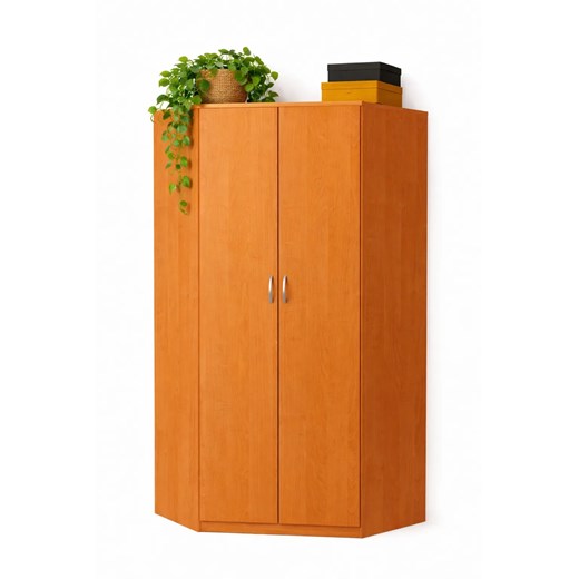 Narożna szafa z półkami olcha R1-P63 ze sklepu Edinos.pl w kategorii Szafy - zdjęcie 188757166