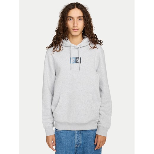 Element Bluza Dual Po ELYSF00298 Szary Regular Fit ze sklepu MODIVO w kategorii Bluzy męskie - zdjęcie 188758355