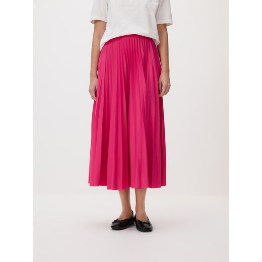 Reserved - Plisowana spódnica - jasnofioletowy ze sklepu Reserved w kategorii Spódnice - zdjęcie 188812486