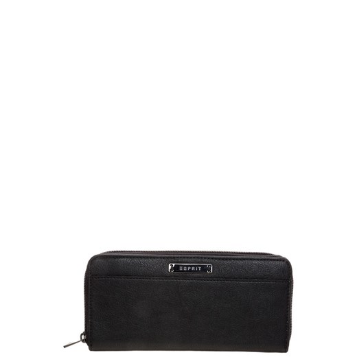 Esprit Portfel black zalando czarny z zamkiem