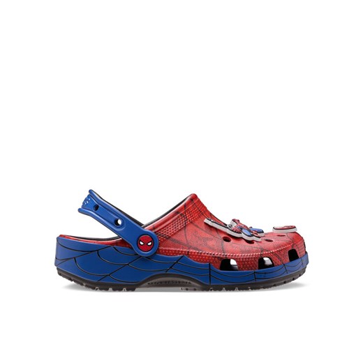 Crocs Klapki SpiderWebClClgK 211409 Czerwony ze sklepu MODIVO w kategorii Klapki dziecięce - zdjęcie 188850467