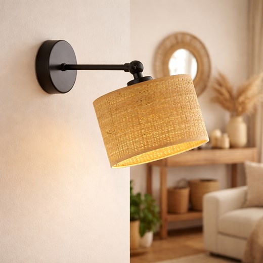 Ruchomy kinkiet nad łóżko w stylu boho TETE BOHO ze sklepu Lysne w kategorii Lampy ścienne - zdjęcie 188861908