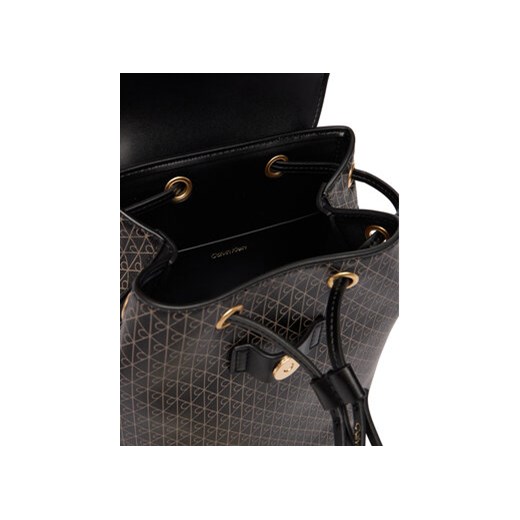 Calvin Klein Plecak Emblem Aop Mini Backpack LV04F3507G Czarny Calvin Klein OS MODIVO