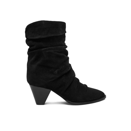 Badura Botki EO-APRIL-25FW218 Czarny ze sklepu MODIVO w kategorii Botki - zdjęcie 188888899