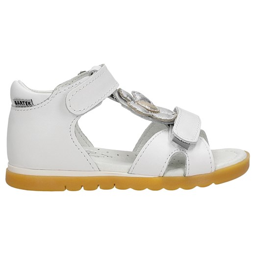 Sandały Bartek 11414002, Dla Dziewcząt, Biały ze sklepu Wojas w kategorii Sandały dziecięce - zdjęcie 188895396