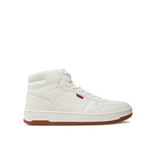 Sneakersy Levi's® Drive High 235889-1794-51 Biały ze sklepu eobuwie.pl w kategorii Buty sportowe męskie - zdjęcie 188896489