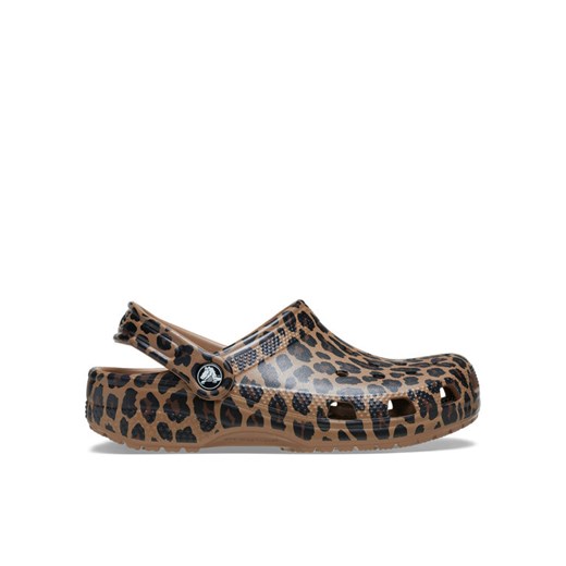 Klapki Crocs Classic Animal Clog T 211882 Brązowy ze sklepu eobuwie.pl w kategorii Klapki dziecięce - zdjęcie 188908897