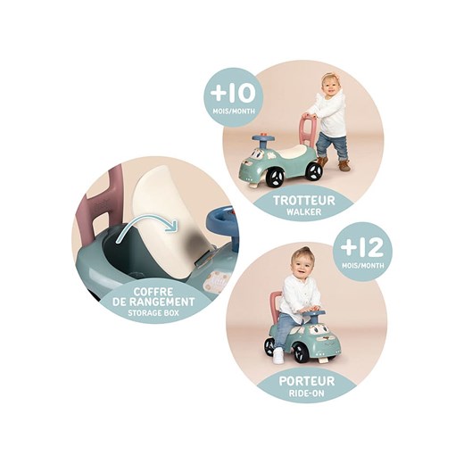 Smoby Jeździk - 10 m+ onesize wyprzedaż Limango Polska