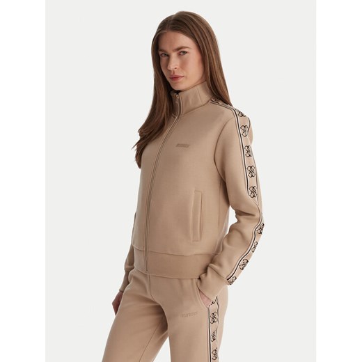 Guess Bluza V2YQ16 KB3P2 Beżowy Regular Fit ze sklepu MODIVO w kategorii Bluzy damskie - zdjęcie 188935299