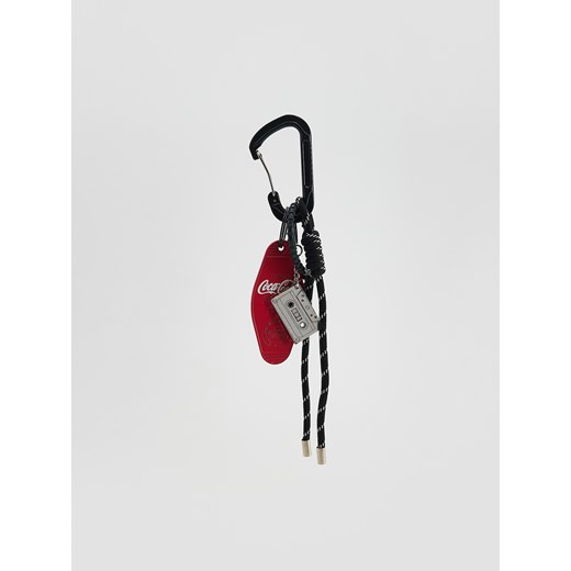 Reserved - Brelok z zawieszkami Coca-Cola - czarny Reserved ONE SIZE Reserved