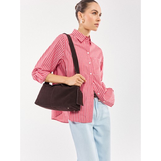 Mohito - Koszula oversize - czerwony ze sklepu Mohito w kategorii Koszule damskie - zdjęcie 188938595