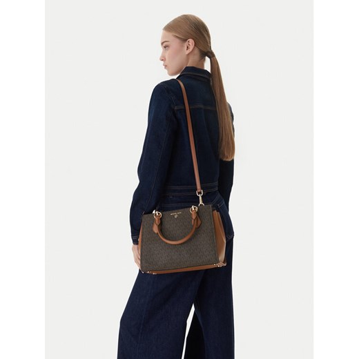 MICHAEL Michael Kors Torebka Marilyn 30S2G6AS2B Brązowy ze sklepu MODIVO w kategorii Kuferki - zdjęcie 188956855