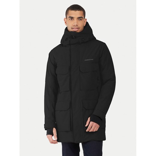 Didriksons Kurtka zimowa Drew 505778 Czarny Regular Fit ze sklepu MODIVO w kategorii Kurtki męskie - zdjęcie 188962597