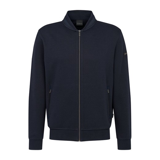 Bugatti Bluza 8750-75174C Granatowy Regular Fit ze sklepu MODIVO w kategorii Bluzy męskie - zdjęcie 188965148