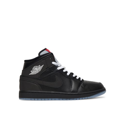 Nike Sneakersy Air Jordan 1 Mid SE HV5177 010 Czarny ze sklepu MODIVO w kategorii Buty sportowe męskie - zdjęcie 188981136